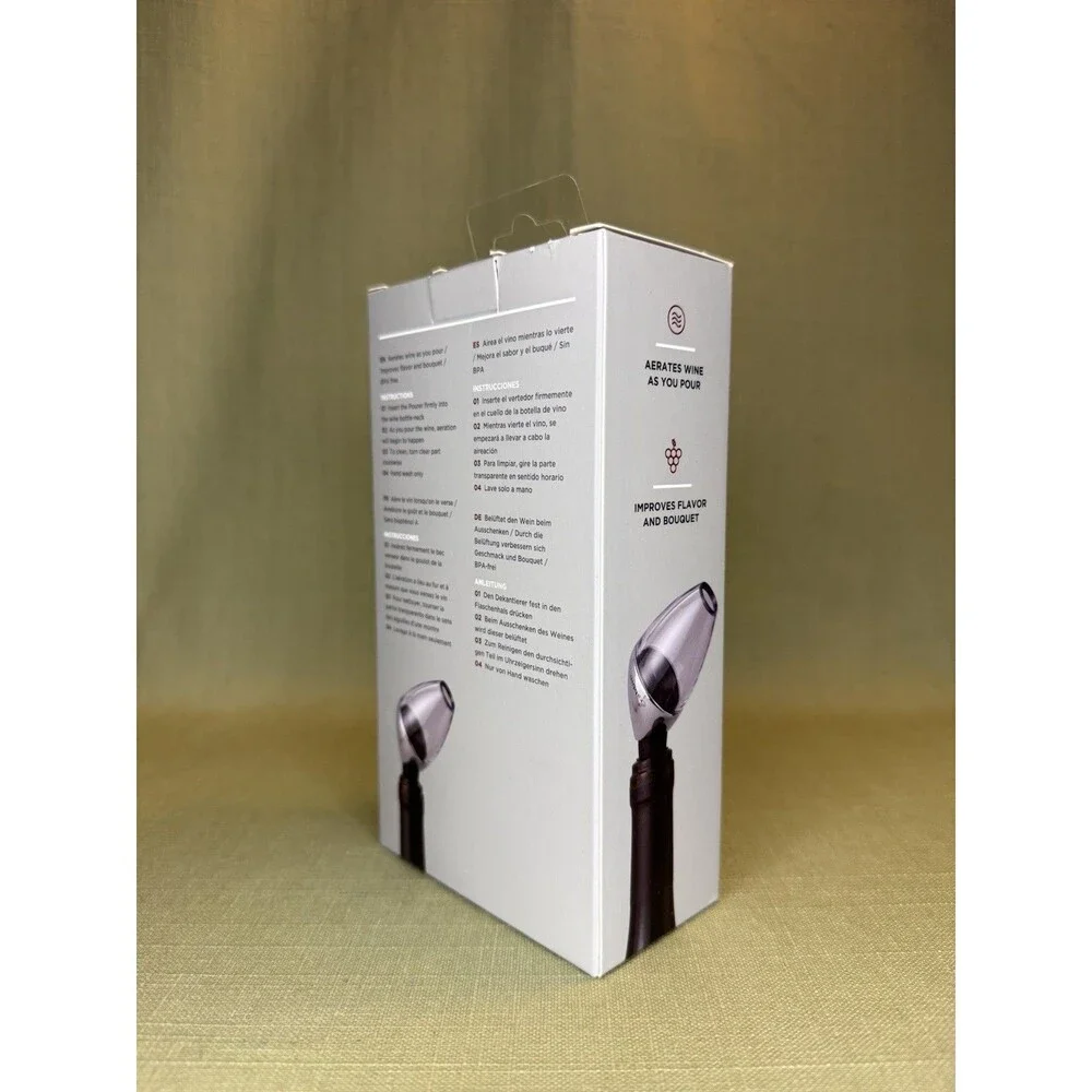Rabbit Aerating Pourer For Wine New In Package